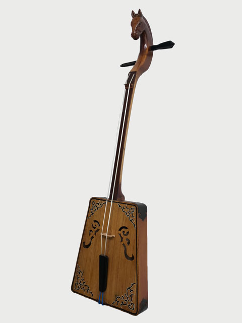 モンゴル弦楽器 馬頭琴 モリン・ホール スーホの白い馬 - 器材