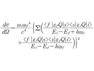 クラマース‐ハイゼンベルクの分散式（英語表記）Kramers-Heisenberg dispersion formula