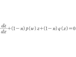 ベルヌーイ の 微分 方程式