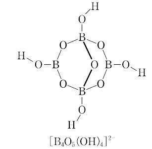 四ホウ酸塩とは コトバンク