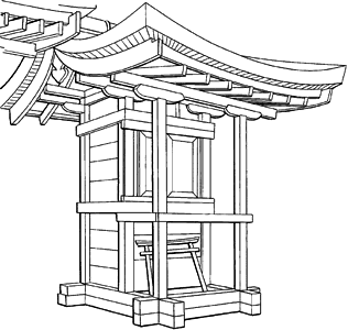 見世棚造〈長野県白山神社境内社〉