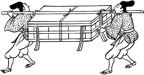 長櫃〈石山寺縁起絵〉