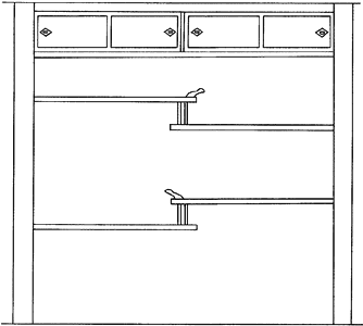 二重違棚〈棚雛形〉