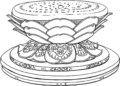 蓮華座<b>②</b>〈京都府平等院〉