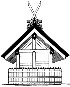 住吉造〈大阪住吉大社本殿〉