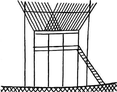 高床<b>①</b>〈袈裟襷文銅鐸〉