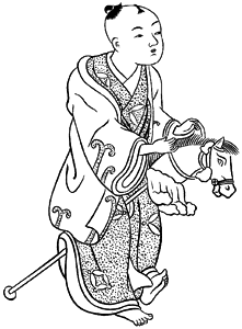 春駒<b>③</b>〈鈴木春信画〉