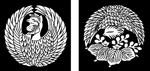 鳳凰の丸@桐に鳳凰