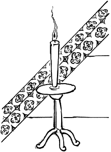 燭台〈慕帰絵〉